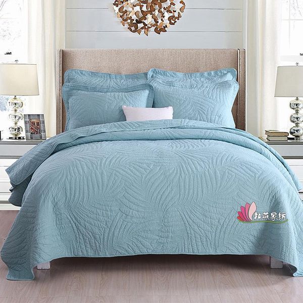 bedding sets pure cotton american plain embroidery washable three-piece bed cover set
bedding sets pure cotton american plain embroidery washable three-piece bed cover set