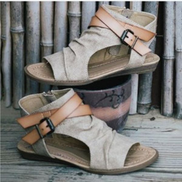 metal decoration buckle women gladiator flat sandals rubber solid summer beach ankle strap back rome shoes, Black
metal decoration buckle women gladiator flat sandals rubber solid summer beach ankle strap back rome shoes, Black