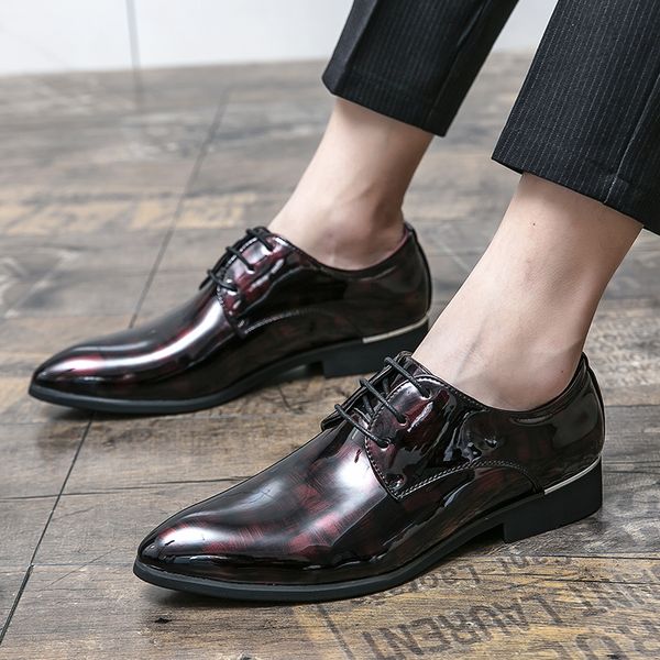 autumn fashion printed lace up oxfords shoes for men casual wedding dress party footwear flats zapatos hombre, Black
autumn fashion printed lace up oxfords shoes for men casual wedding dress party footwear flats zapatos hombre, Black