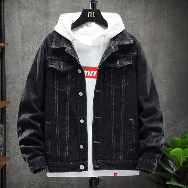 men's jackets autumn winter mens denim jacket solid men casual slim bomber cowboy coats thin ripped jean chaqueta hombre 3xl, Black;brown
men's jackets autumn winter mens denim jacket solid men casual slim bomber cowboy coats thin ripped jean chaqueta hombre 3xl, Black;brown