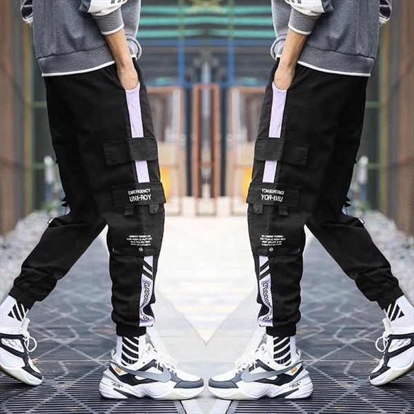 ribbons color block black pocket women pant cargo harem joggers harajuku sweatpant hip hop trousers
ribbons color block black pocket women pant cargo harem joggers harajuku sweatpant hip hop trousers