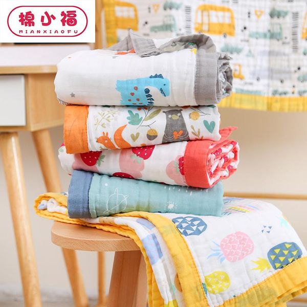 towel cotton baby gauze bath six-layer washing, summer cool quilt for infants and young children, printing towels
towel cotton baby gauze bath six-layer washing, summer cool quilt for infants and young children, printing towels