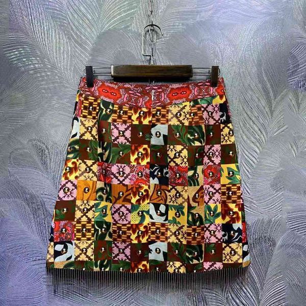 skirt seqinyy style skirt 2021 spring summer fashion design female runway beading bordello flowers plaid printing, Black
skirt seqinyy style skirt 2021 spring summer fashion design female runway beading bordello flowers plaid printing, Black
