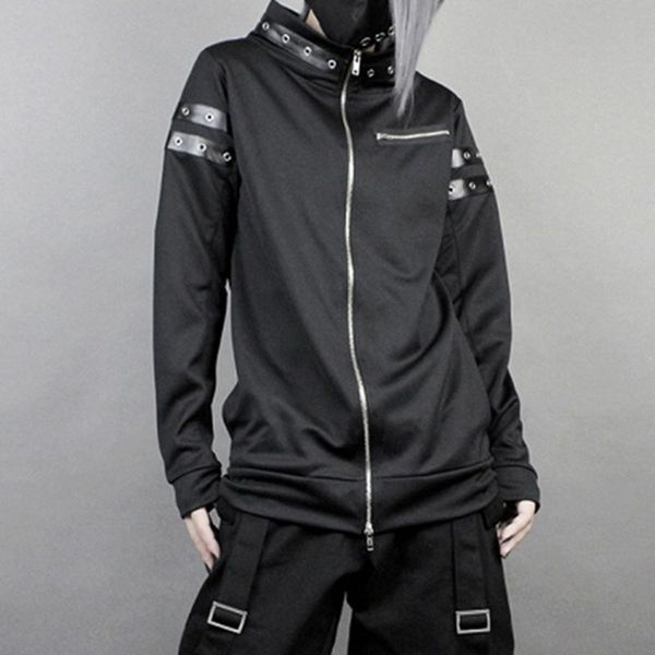 women's jackets punk gothic black jacket women cool streetwear zipper fashion goth coat girl purple casual autumn outwear coats, Black;brown
women's jackets punk gothic black jacket women cool streetwear zipper fashion goth coat girl purple casual autumn outwear coats, Black;brown