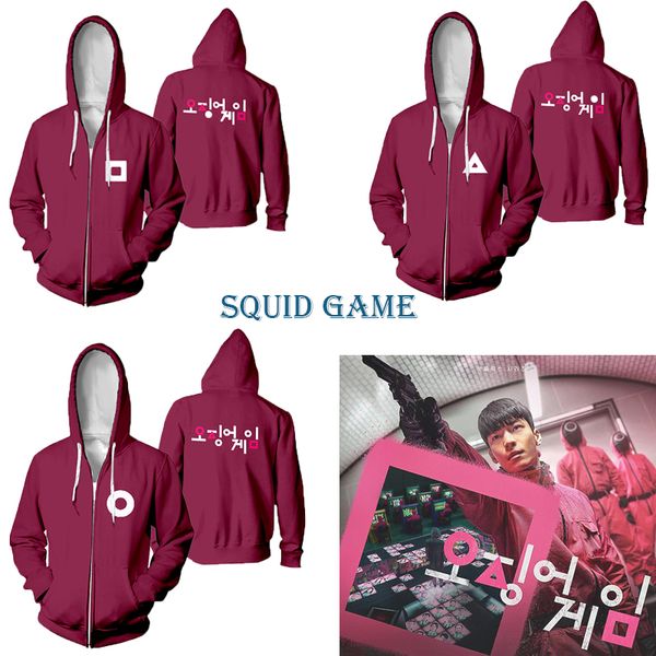 squid game costume 367 240 456 218 hoodies round six kang sae-byeok cosplay red guard sport sweater halloween party jacket, Black
squid game costume 367 240 456 218 hoodies round six kang sae-byeok cosplay red guard sport sweater halloween party jacket, Black