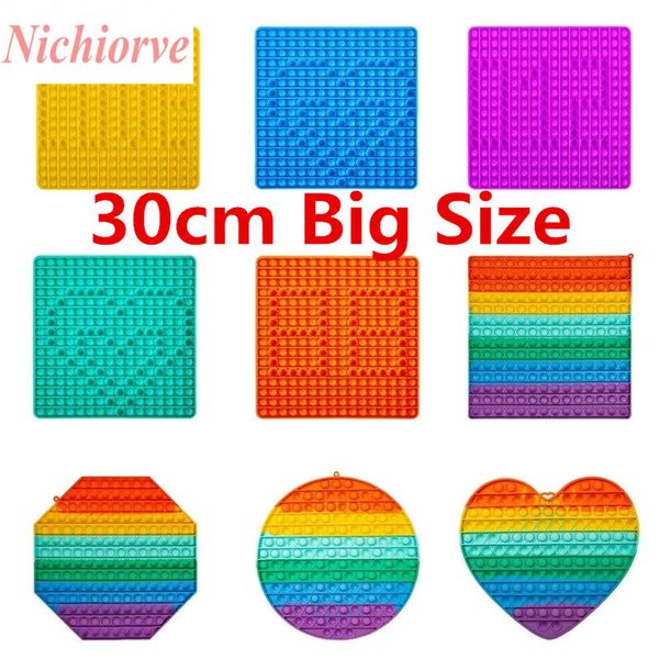 30cm1 big size fidget toys square antistress toy bubble figet sensory squishy jouet pour autiste for kids gift xxc299
30cm1 big size fidget toys square antistress toy bubble figet sensory squishy jouet pour autiste for kids gift xxc299