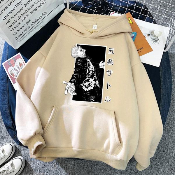 men's hoodies & sweatshirts jujutsu kaisen gojo satoru hoodie cartoons casual sweatshirt male retro charajuku hoody for oversized fleec, Black
men's hoodies & sweatshirts jujutsu kaisen gojo satoru hoodie cartoons casual sweatshirt male retro charajuku hoody for oversized fleec, Black