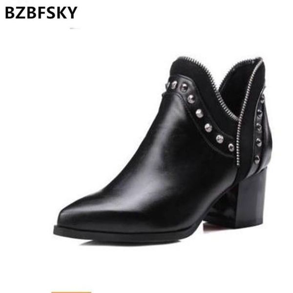 boots bzbfsky2021 winter high heels ankle women black pu leather round toe zipper female boot platform shoes35-43
boots bzbfsky2021 winter high heels ankle women black pu leather round toe zipper female boot platform shoes35-43