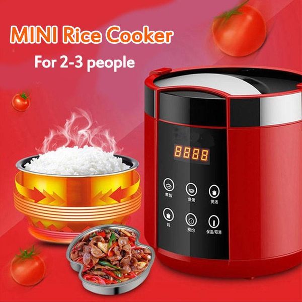 1.5l electric rice cooker mini 2 layers steamer multifunction meal cooking pot fast heating lunch box 24h appointment 220v cookers
1.5l electric rice cooker mini 2 layers steamer multifunction meal cooking pot fast heating lunch box 24h appointment 220v cookers