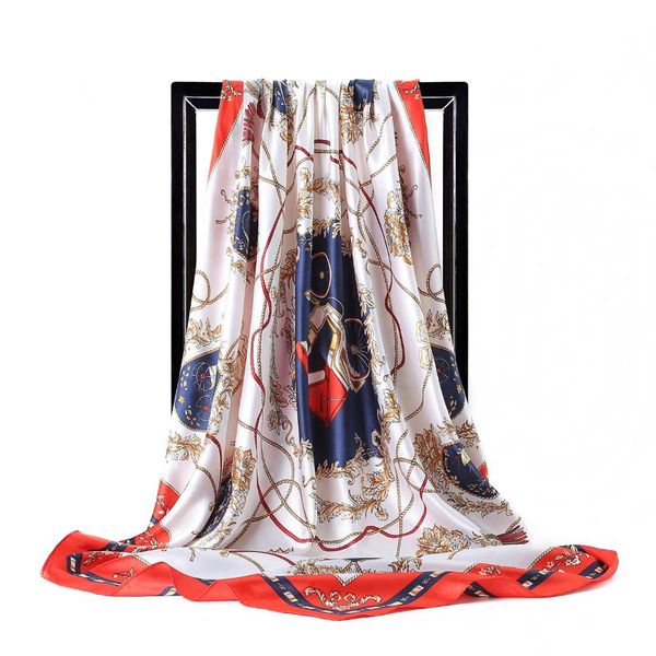 scarves 2021 hijab scarfs fashion 90x90cm square female rope print kerchief ladies silk satin shawl and wraps wholesale, Blue;gray
scarves 2021 hijab scarfs fashion 90x90cm square female rope print kerchief ladies silk satin shawl and wraps wholesale, Blue;gray