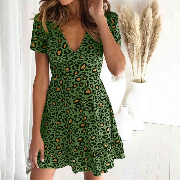 feitong summer women leopard print mini ladies wrap dress clubwear party dresses vestidos sukienki new, Black;gray
feitong summer women leopard print mini ladies wrap dress clubwear party dresses vestidos sukienki new, Black;gray