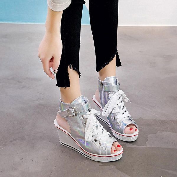 dress shoes sandals women's wedges peep toe ladies platform pu leopard high heels summer female lace up zipper woman fashion plus size, Black
dress shoes sandals women's wedges peep toe ladies platform pu leopard high heels summer female lace up zipper woman fashion plus size, Black