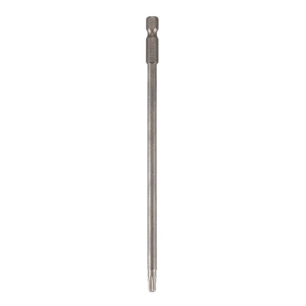 hand tools 1/4 inch hex shank 4mm tip t25 torx security screwdriver bit gray
