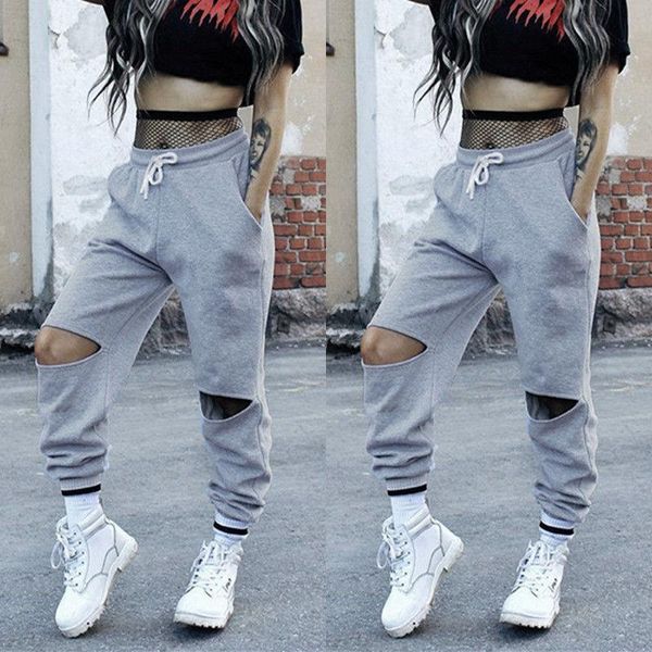 running pants women fashion open knees ripped casaul sweat casual hip hop hippie ladies harem loose autumn trousers, Black;blue
running pants women fashion open knees ripped casaul sweat casual hip hop hippie ladies harem loose autumn trousers, Black;blue