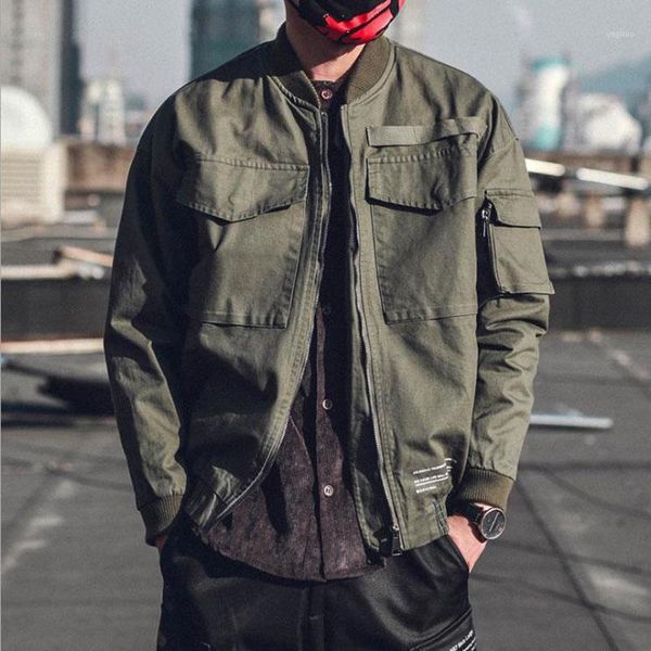 men's jackets men cargo jacket 2021 spring autumn mens fashion japanese korean windbreaker for male coat jaqueta masculina, Black;brown
men's jackets men cargo jacket 2021 spring autumn mens fashion japanese korean windbreaker for male coat jaqueta masculina, Black;brown