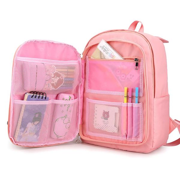 women fashion backpack junior school bag for teenager girls kids cute lapbackbag waterproof mochila escolar 2021 bags
women fashion backpack junior school bag for teenager girls kids cute lapbackbag waterproof mochila escolar 2021 bags