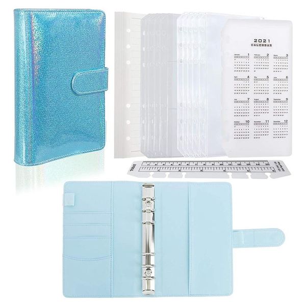 gift wrap a6 pu leather notebook binder sets with 6-round ring cover, bookmark ruler and calendar board
gift wrap a6 pu leather notebook binder sets with 6-round ring cover, bookmark ruler and calendar board