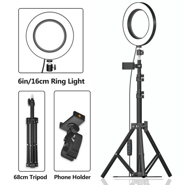 3options 16cm led fill ring light +50cm/68cm tripod stand for pography live streaming youtube video head phone holder flash heads
3options 16cm led fill ring light +50cm/68cm tripod stand for pography live streaming youtube video head phone holder flash heads