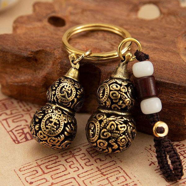 decorative objects & figurines pure brass auspicious cloud dragon gourd car pendant ruyi fulu braided rope buckle ring key
decorative objects & figurines pure brass auspicious cloud dragon gourd car pendant ruyi fulu braided rope buckle ring key