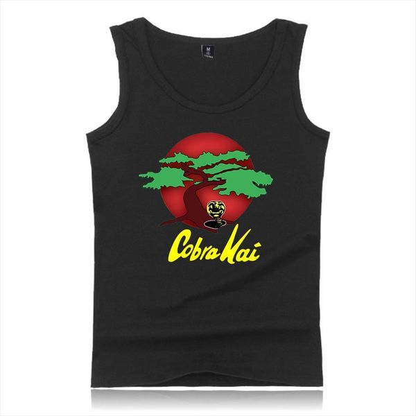 tank 100%cottencobra kai european letter printing vest male summer loose sports street tide mens sleeveless, White;black
tank 100%cottencobra kai european letter printing vest male summer loose sports street tide mens sleeveless, White;black
