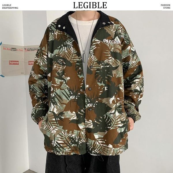 men's jackets legible casual men camo loose streetwear mens pockets and coats male autumn fashion jacket for, Black;brown
men's jackets legible casual men camo loose streetwear mens pockets and coats male autumn fashion jacket for, Black;brown