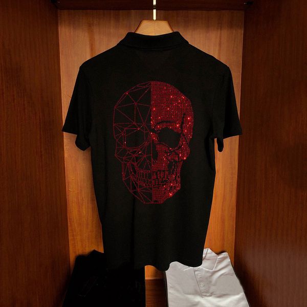 men's t-shirts skinny european light casual male shirt with red skull diamond short sleeves 2fjm, White;black
men's t-shirts skinny european light casual male shirt with red skull diamond short sleeves 2fjm, White;black