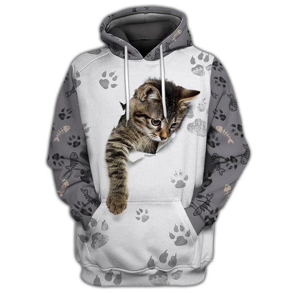 men's hoodies & sweatshirts lovely baby cat men women 3d brand jackets quality pullover fashion tracksuits streetwear, Black
men's hoodies & sweatshirts lovely baby cat men women 3d brand jackets quality pullover fashion tracksuits streetwear, Black