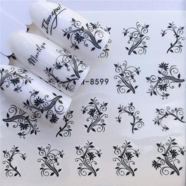 2021 designs flower glitter nail sticker water transfer animal styles/christmas series art decals1, Black
2021 designs flower glitter nail sticker water transfer animal styles/christmas series art decals1, Black