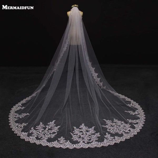 bridal veils 3 meters one layer wedding veil with comb white ivory cathedral accessories, Black
bridal veils 3 meters one layer wedding veil with comb white ivory cathedral accessories, Black