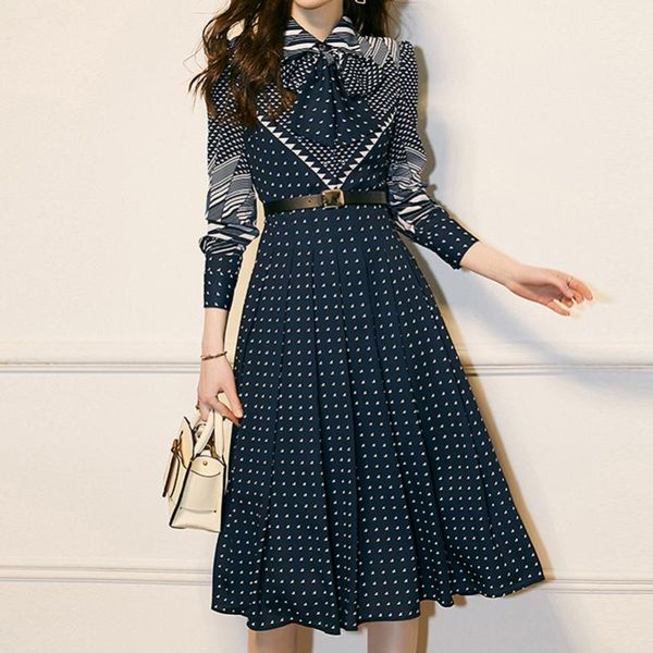 casual dresses qian han zi 2021 designer fashion print vintage summer dress women's long sleeve belted slim, Black;gray
casual dresses qian han zi 2021 designer fashion print vintage summer dress women's long sleeve belted slim, Black;gray