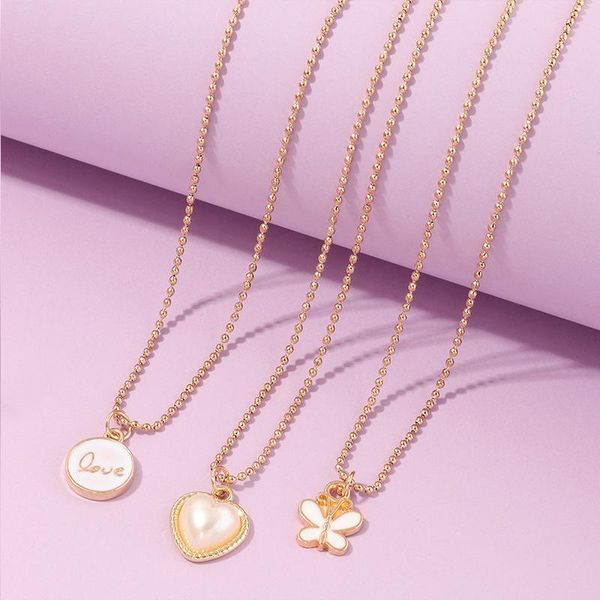 pendant necklaces cute love heart imitation pearl choker necklace collar statement beads chain enamel butterfly for women jewelry, Silver
pendant necklaces cute love heart imitation pearl choker necklace collar statement beads chain enamel butterfly for women jewelry, Silver