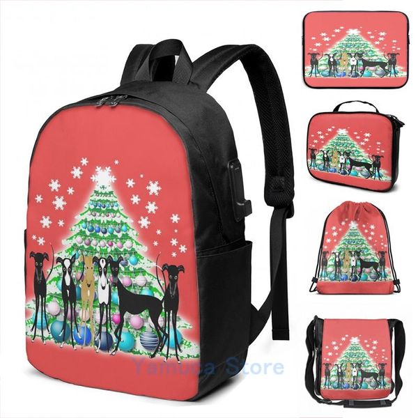 backpack funny graphic print hounds around the christmas tree usb charge men school bags women bag travel laptop
backpack funny graphic print hounds around the christmas tree usb charge men school bags women bag travel laptop