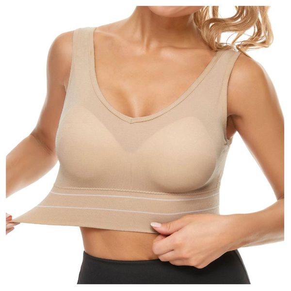 yoga outfit women's plus size sports bra proof exercise breasted fitness underwear crop sport bralette active bra#40
yoga outfit women's plus size sports bra proof exercise breasted fitness underwear crop sport bralette active bra#40