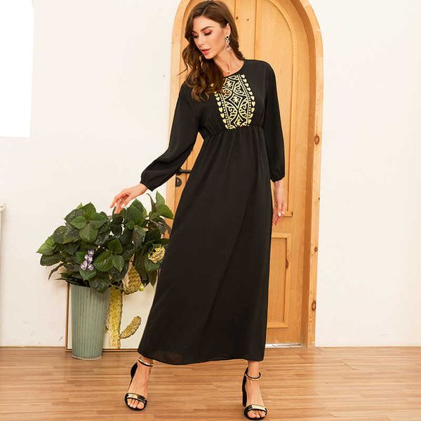 casual dresses 2021 ladies black fashion print elastic waist high long wild sweet sleeve girl yyit, Black;gray
casual dresses 2021 ladies black fashion print elastic waist high long wild sweet sleeve girl yyit, Black;gray