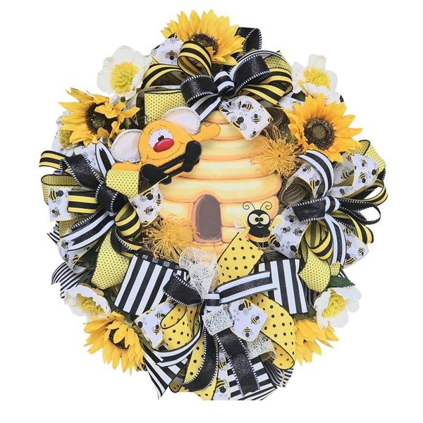 easter decoration simulation leaf bee sunflower door wreath artificial flowers garland wedding hanging pendants home decor decorative & wrea
easter decoration simulation leaf bee sunflower door wreath artificial flowers garland wedding hanging pendants home decor decorative & wrea