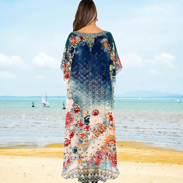 women's swimwear arrival beach cover-up grobe oversize print floral holiday pareos summer loose slim boho long es for women lsck, White;black
women's swimwear arrival beach cover-up grobe oversize print floral holiday pareos summer loose slim boho long es for women lsck, White;black