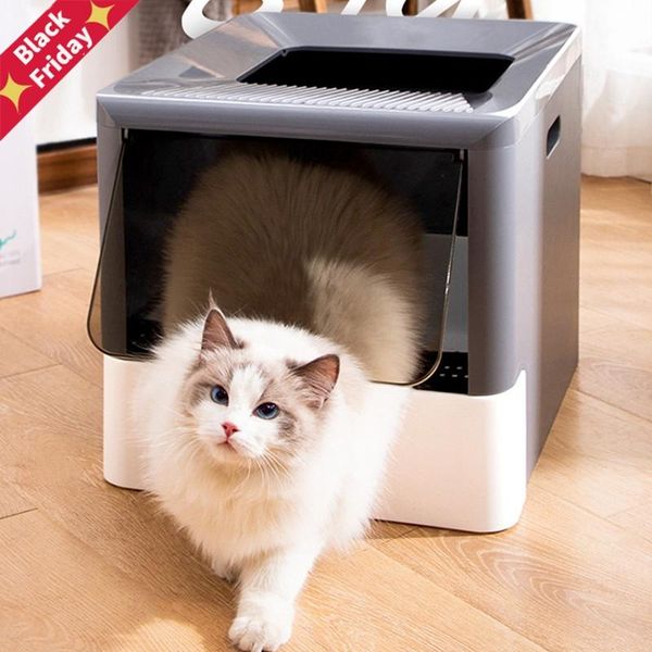 other cat supplies fold bedpan litter box fully enclosed deodorant pet toilet with shovel high capacity tray within 10kg
other cat supplies fold bedpan litter box fully enclosed deodorant pet toilet with shovel high capacity tray within 10kg