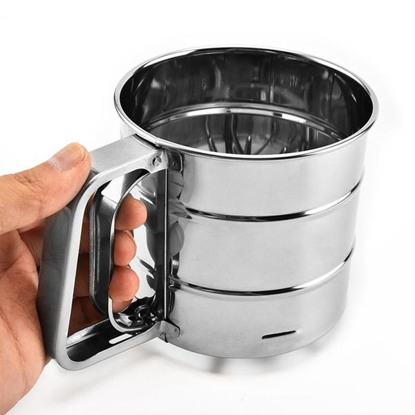 baking & pastry tools flour sieve cup stainless steel powder mesh kitchen gadget for cake hand-screened sugar strainer tool
baking & pastry tools flour sieve cup stainless steel powder mesh kitchen gadget for cake hand-screened sugar strainer tool