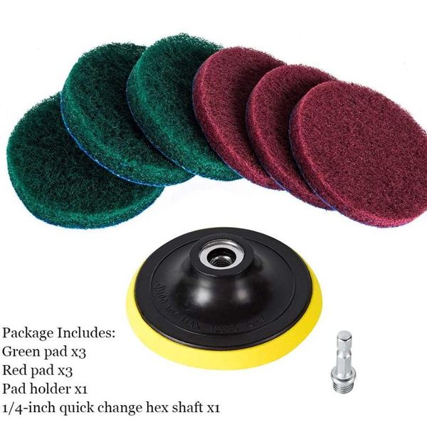 7pcs electric drill sticky disc set cleaning brush car wheel polishing clean detailing buffing care products
7pcs electric drill sticky disc set cleaning brush car wheel polishing clean detailing buffing care products