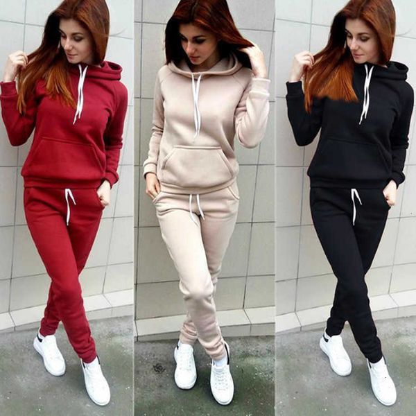 women's two piece pants pants women two-piece sets autumn/winter hooded tracksuit casual pullover suit lady sweatershirt and swert 7lld, White
women's two piece pants pants women two-piece sets autumn/winter hooded tracksuit casual pullover suit lady sweatershirt and swert 7lld, White