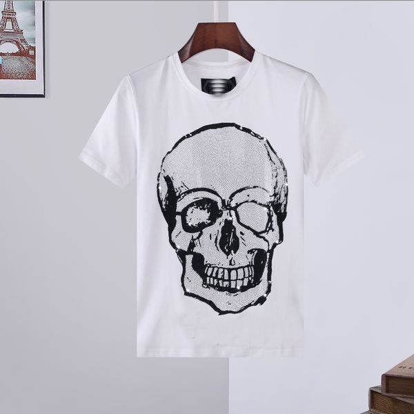 phillip plain men designer pp skull diamond t shirt short sleeve dollar brown bear brand tee o-neck skulls tshirt tees 88, White;black
phillip plain men designer pp skull diamond t shirt short sleeve dollar brown bear brand tee o-neck skulls tshirt tees 88, White;black