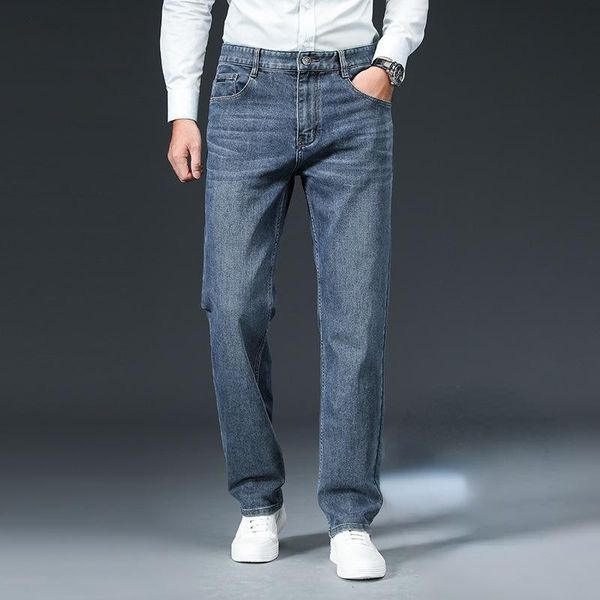 men's jeans 2021 autumn winter business men classic style black blue cotton stretch denim pants male straight brand trousers 40 42
men's jeans 2021 autumn winter business men classic style black blue cotton stretch denim pants male straight brand trousers 40 42
