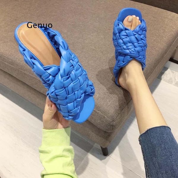 slippers summer women slipper brand weave ladies sandal shoes low open toe flat casual slides beach flip flops big size 35-42, Black
slippers summer women slipper brand weave ladies sandal shoes low open toe flat casual slides beach flip flops big size 35-42, Black