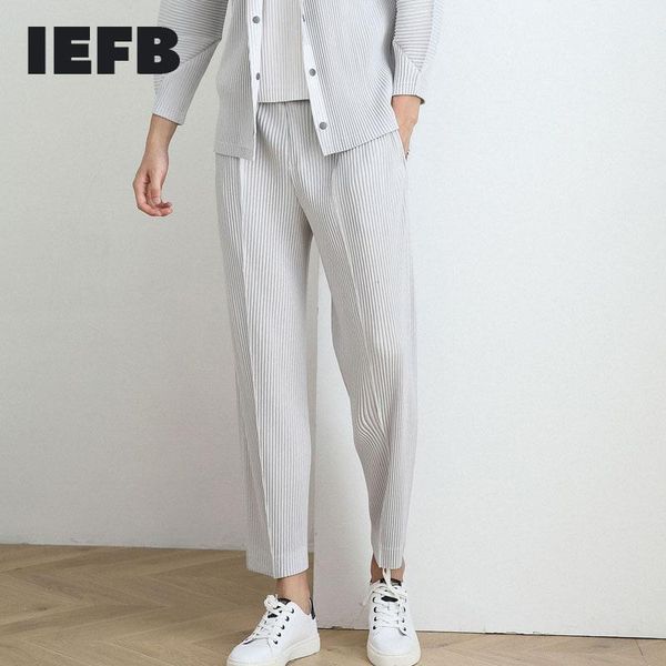 men's pants iefb wear autumn pleated trousers loose all-match ankle straight handsome casual male fashionable 9y3848 jf147, Black
men's pants iefb wear autumn pleated trousers loose all-match ankle straight handsome casual male fashionable 9y3848 jf147, Black