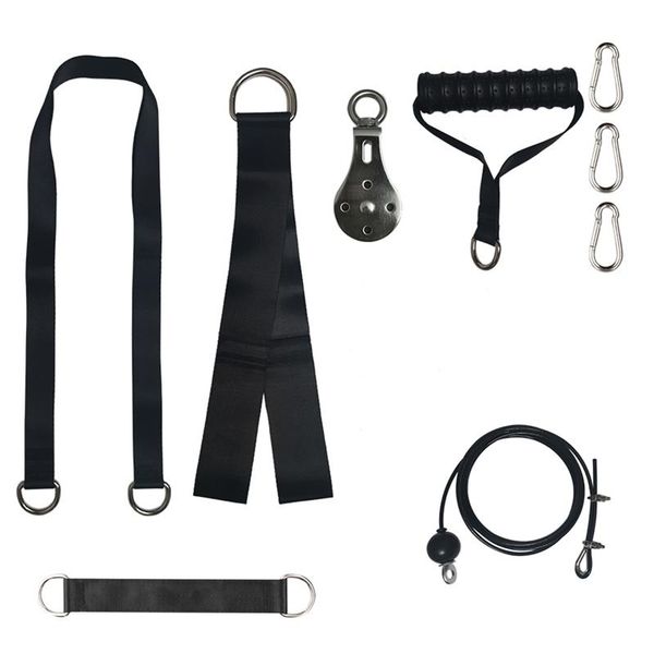 accessories -diy 3meter lat pulley cable machine system home gym fitness weight lifting household triceps trainer set
accessories -diy 3meter lat pulley cable machine system home gym fitness weight lifting household triceps trainer set