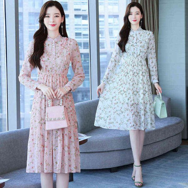 luxury dress spring chiffon floral dr's autumn dresses 2022 french waist closing temperament long sleeve skirt, Black;gray
luxury dress spring chiffon floral dr's autumn dresses 2022 french waist closing temperament long sleeve skirt, Black;gray