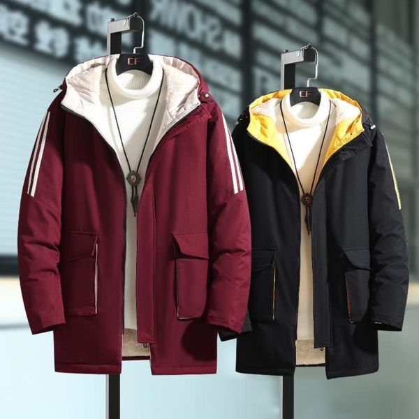 men's down & parkas plus size 10xl 9xl fleece parka coat mens winter thick hooded cotton outwear men fashion jacket male casual brand c, Black
men's down & parkas plus size 10xl 9xl fleece parka coat mens winter thick hooded cotton outwear men fashion jacket male casual brand c, Black