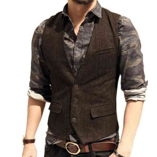 men's suits & blazers comfortable male suit vest with cleavage v wool tweed casual business dmhl, White;black
men's suits & blazers comfortable male suit vest with cleavage v wool tweed casual business dmhl, White;black