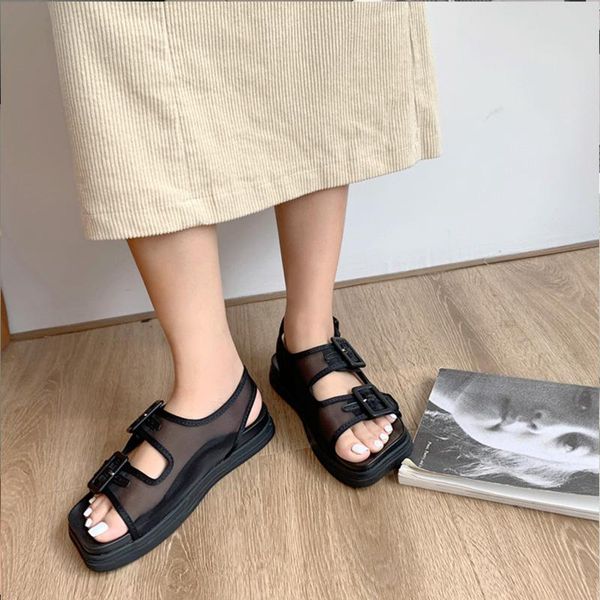 sandals japanese style college student mesh women casual shoe female square toe summer flat shoes vacation outside wear handmade, Black
sandals japanese style college student mesh women casual shoe female square toe summer flat shoes vacation outside wear handmade, Black