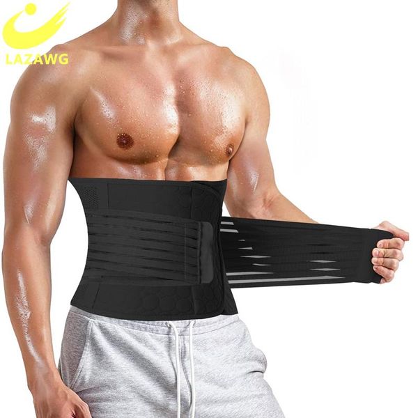 men's body shapers lazawg mens waist trainer belt shaper slimming belly modeling strap shapewears weight loss burner workout, Black;brown
men's body shapers lazawg mens waist trainer belt shaper slimming belly modeling strap shapewears weight loss burner workout, Black;brown